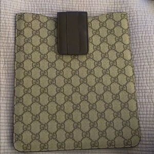 Authentic Gucci iPad case